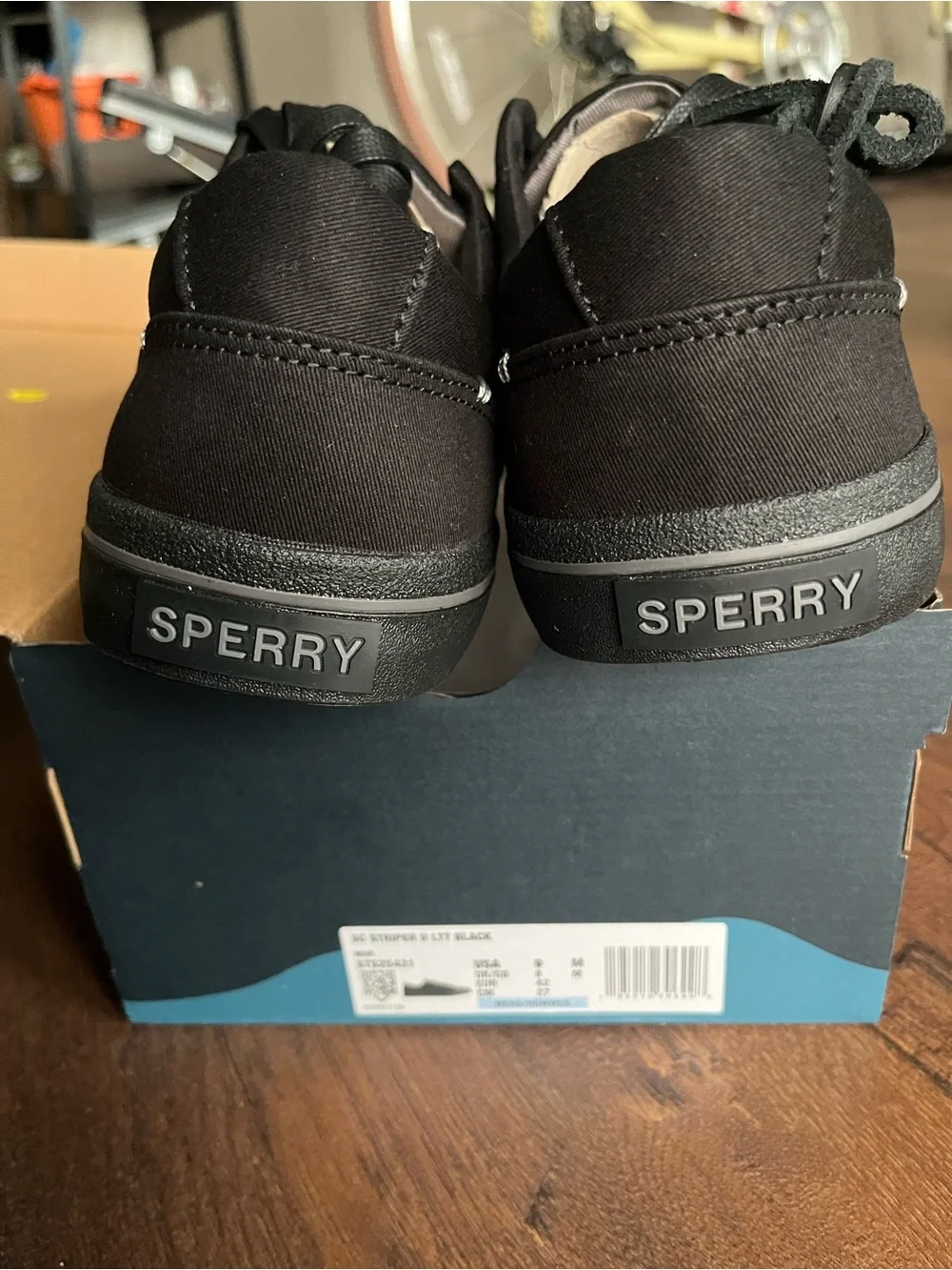 Brand New Sperry SC Striper II LTT - Black